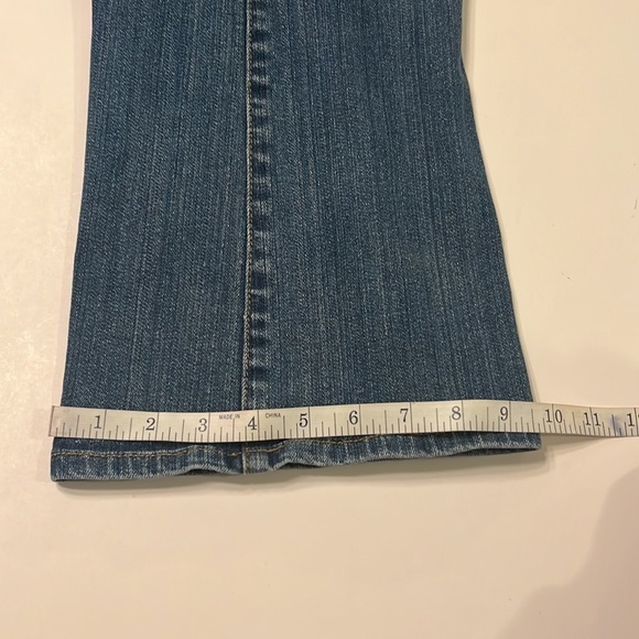 Michael Kor’s Flare Bootcut Blue Denim Jeans Size 10 - Picture 13 of 16